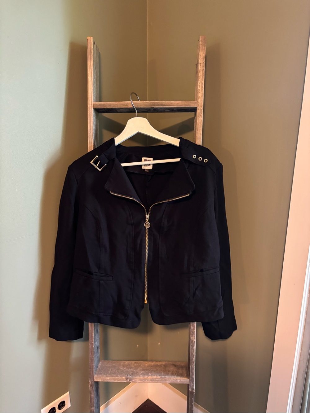 Anne Klein Moto Style Jacket